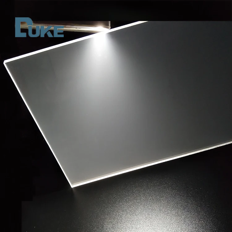 Duke Edge Lit LGP Light Guide Panel Acrylic Sheet PMMA without Laser Dotting