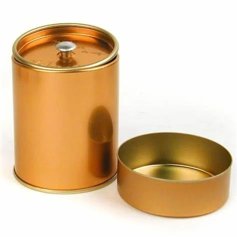 Multi sizes tea tin cans with double lids food safe air tight 1.5oz 2oz 2.5oz 3oz 3.5oz 4oz 5oz metal tea cans 66x83 82x112mm