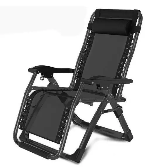 
Deluxe recliner folding recliner office back chair outdoor leisure home beach chair nap chair 