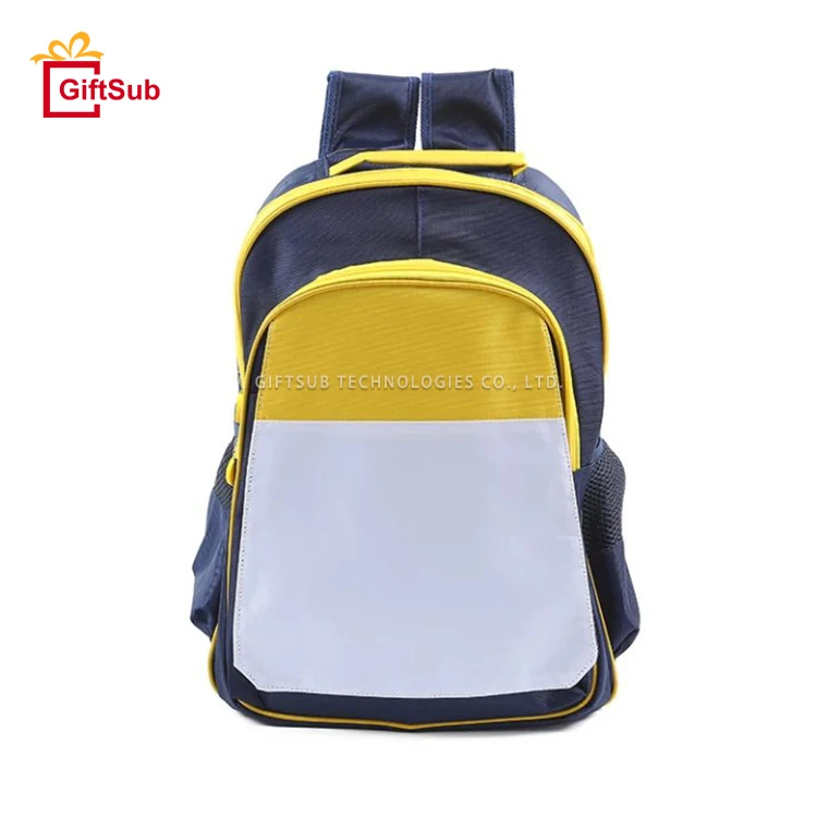 DIY Custom Printed Large Sublimation Backpacks Blanks For School Children