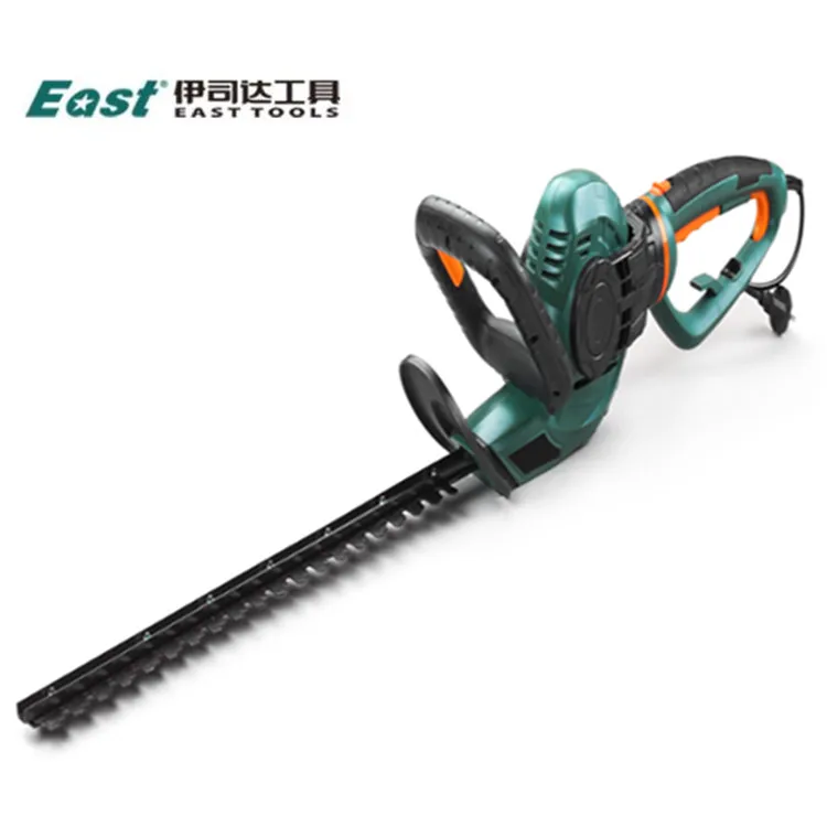 Электрический садовый ручной инструмент EAST 550 Вт, двойной переключатель, автоматическое устройство для подрезания живой изгороди