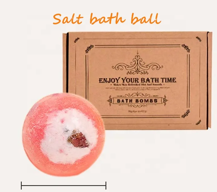 Private Label Best Selling Bath Bombs Gift Set Organic Bath Salts Colorful Bath Ball