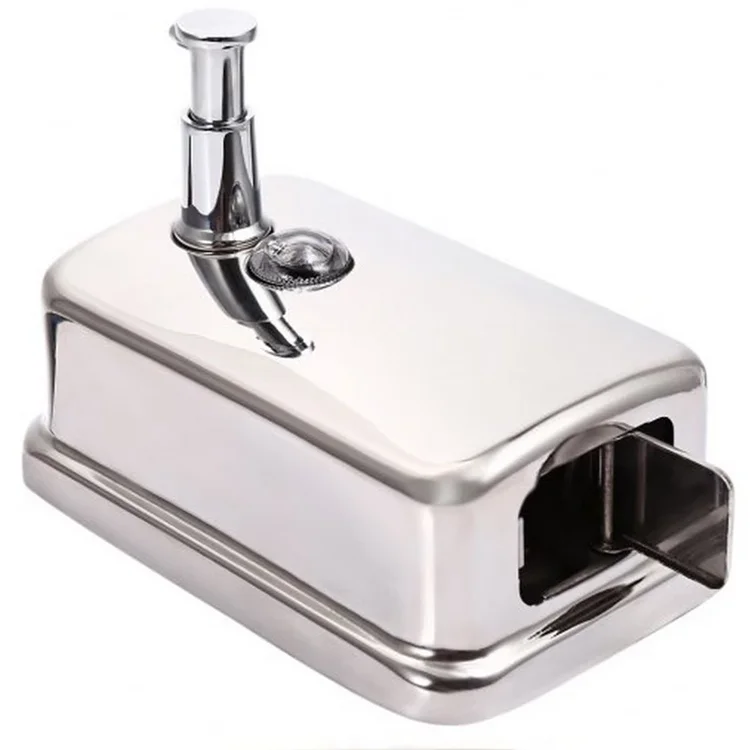 1000ml wall mounted hand liquid soap dispenser stainless steel shampoo dispenser