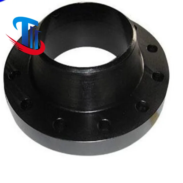 Flange Welding Neck RF 1/2inch to 60inch Class 150 to Class 2500 ASTM A105 Black Painting ASME B 16.5 ASME B16.47