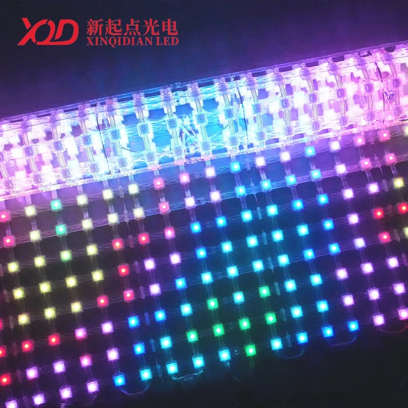 Фабрика-изготовленный на заказ XQD P50 & P100 водонепроницаемый RGB пиксельный светодиодный экран-гигантский прозрачный рекламный видео настенный раствор