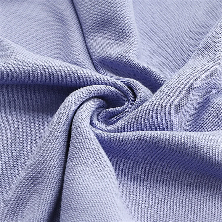 
QS6212 China Factory Warm Comfortable Anti-pill Heavy Weight 100% Cotton French Terry Fabric for Clothing Sweater Fabric 