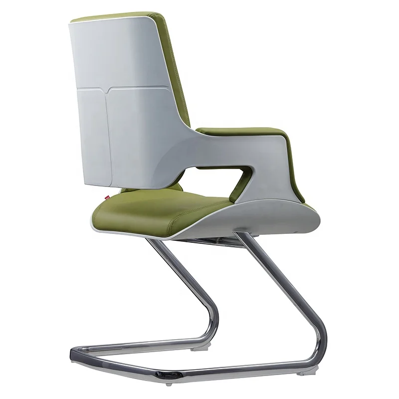 Foshan youjing supplier chair middle bow frame affordable pu leather computer chair