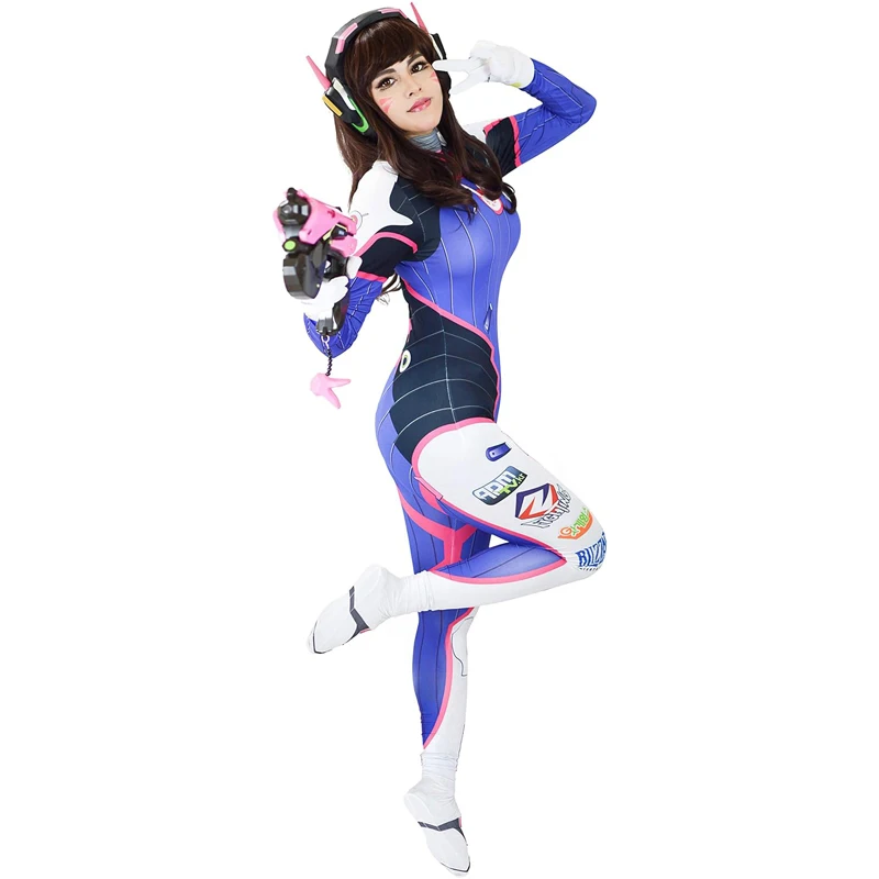 Overwatch Cosplay Costume Game Character Leotard Various Styles Jumpsuit for Women