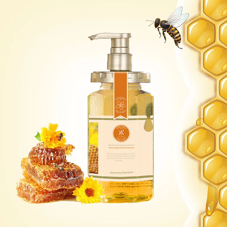 
Factory Price Natural Honey Balance Shampoo Deeply Moisturizing Nourishing Shampoo 