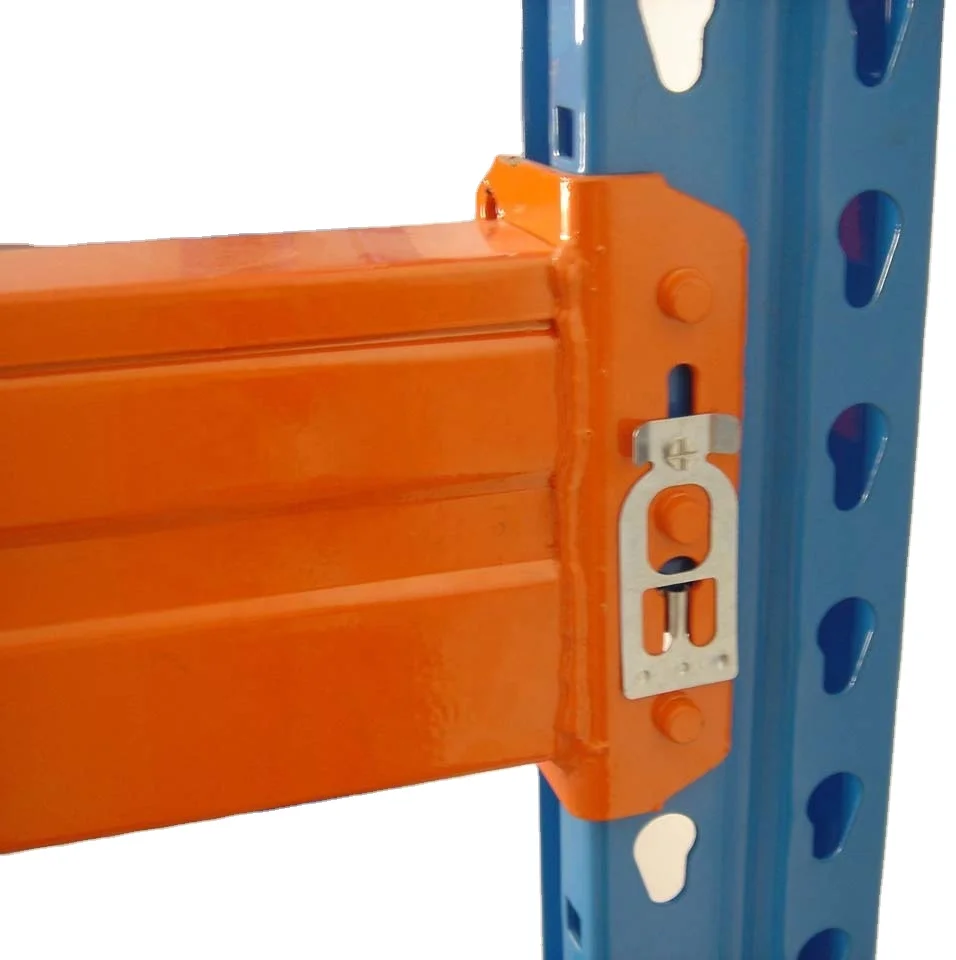 50.8mm pitch Teardrop racking pallet racks- Racking for chemicals and cement
