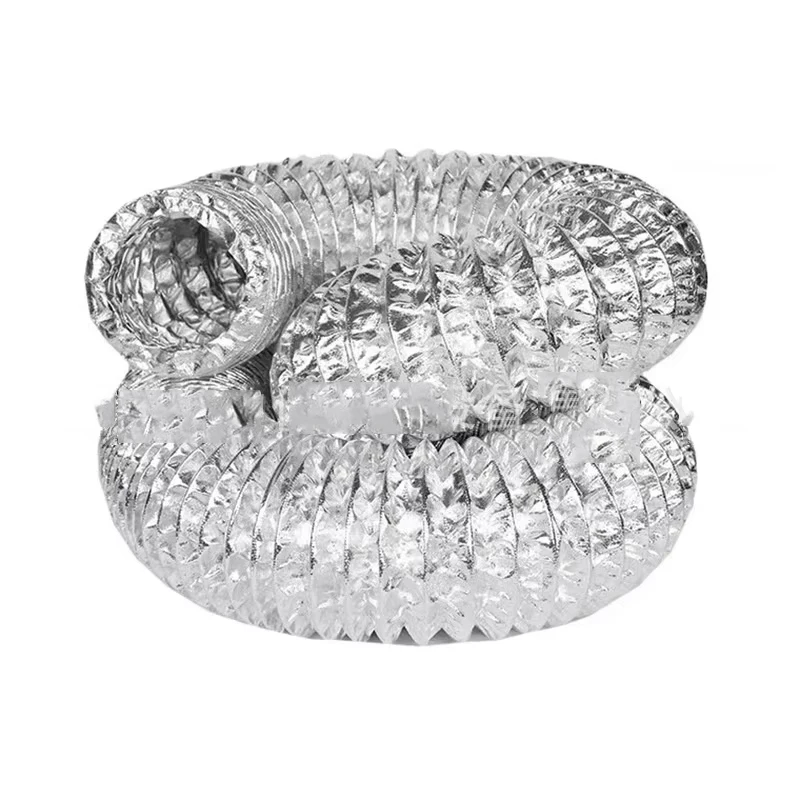 Wholesale modern central air conditioning glass fiber cloth composite aluminum foil ventilation pipe