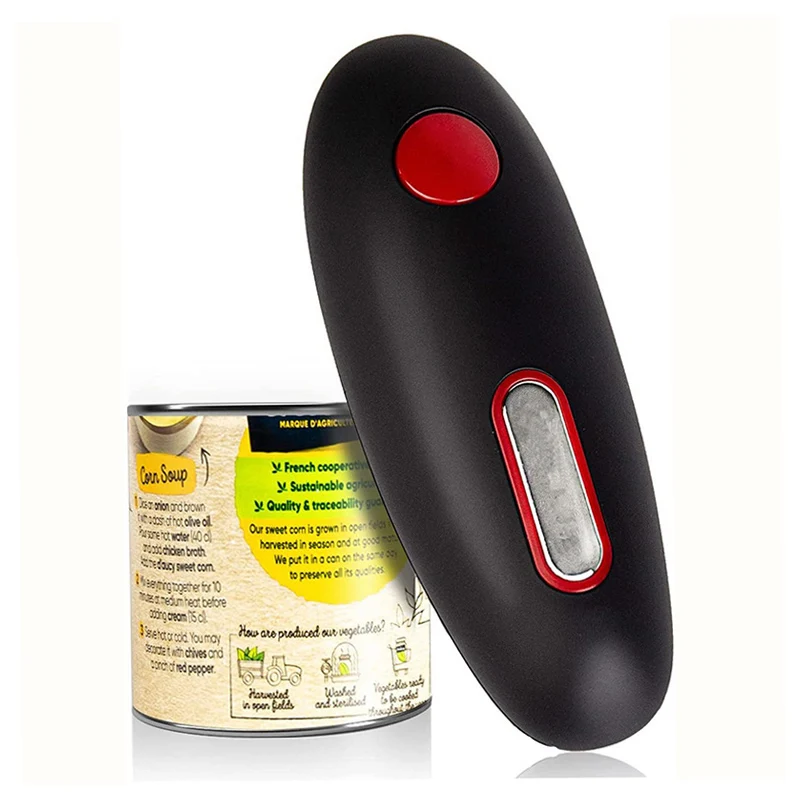 Safety Automatic Can Opener Factory Wholesale Multifunction Electric Tin Opener Smooth Edge Commercial Auto Electric Can Opener