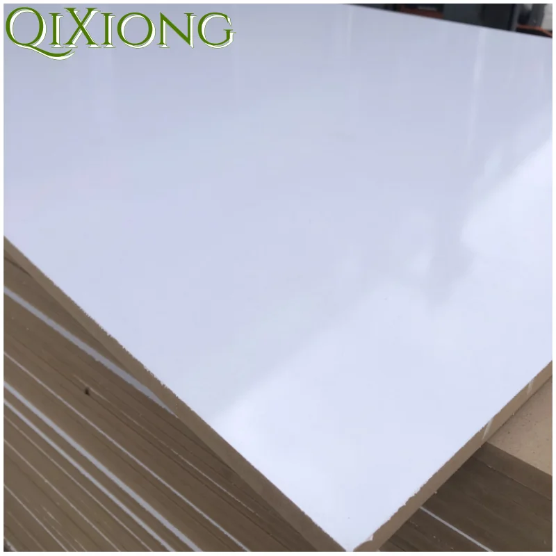 China high glossy UV mdf/melamine/plywood/chipboard