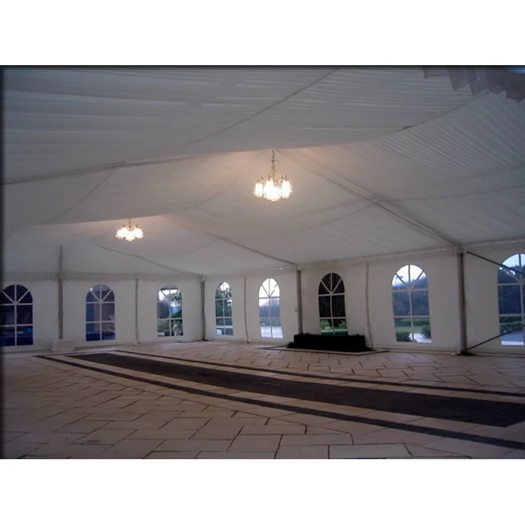 Custom 10x30M with linings and light Aluminum Waterproof Big Outdoor Folding Party Tent