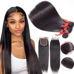 10A Kinky Curly Weave Real Human Hair Bundles with Closure Brazilian Curly 100% Unprocessed 12a Pack Hair 3 Bundles with Closure