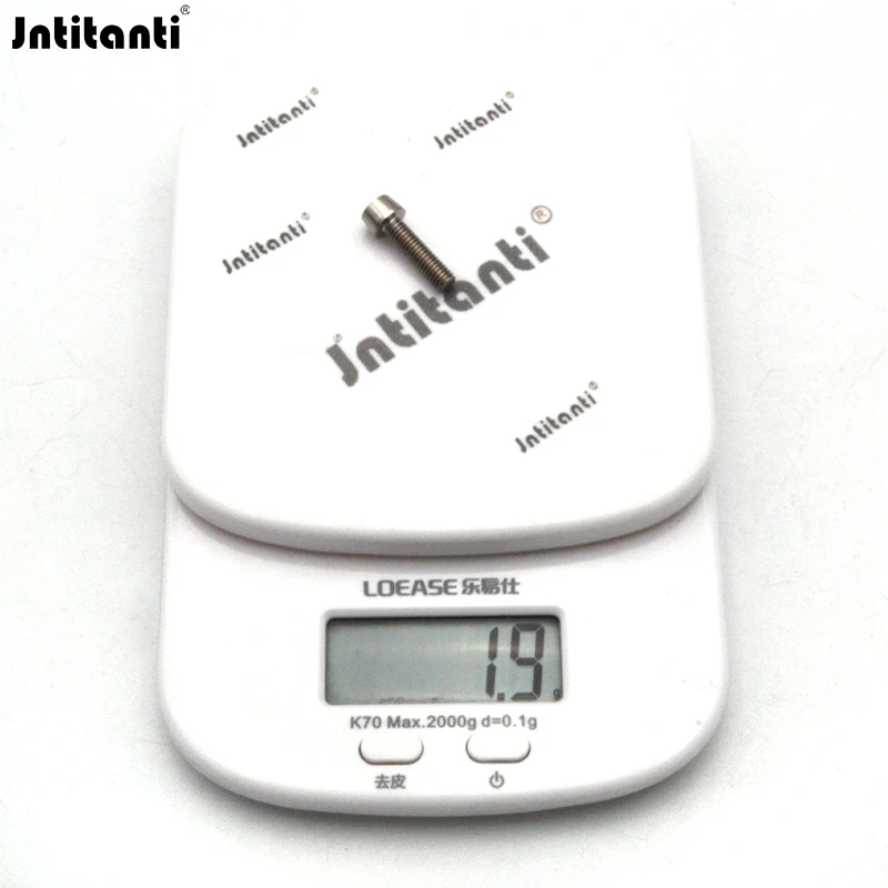 Jntitanti Automobile Vehicle Car Motorcycle Bike New Style M5 M6 M8 M10 M12 M14 Gr.5 Titanium Alloy Tapper Head Hex Socket Bolts