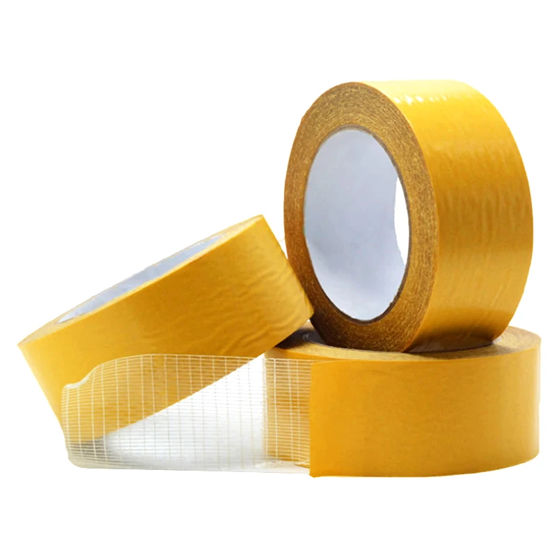 Fiberglass Fiber 160MIC Double-Sided Mesh Cross Weave double sided fiberglass cloth tape