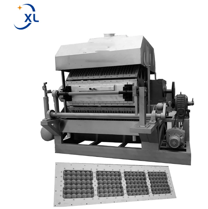 Egg box size egg tray machine CE