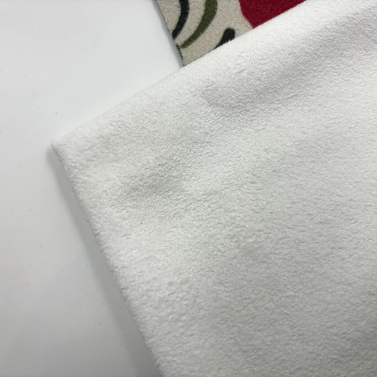PFP and PFD White Color Suede Fabric for Printing and Dyeing Free Sample