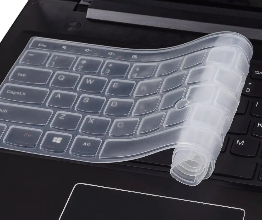 Силиконовая Прозрачная накладка на клавиатуру для Lenovo Thinkpad P70 P71 17,3 дюйма, 15,6 дюйма, Thinkpad P50 P50s