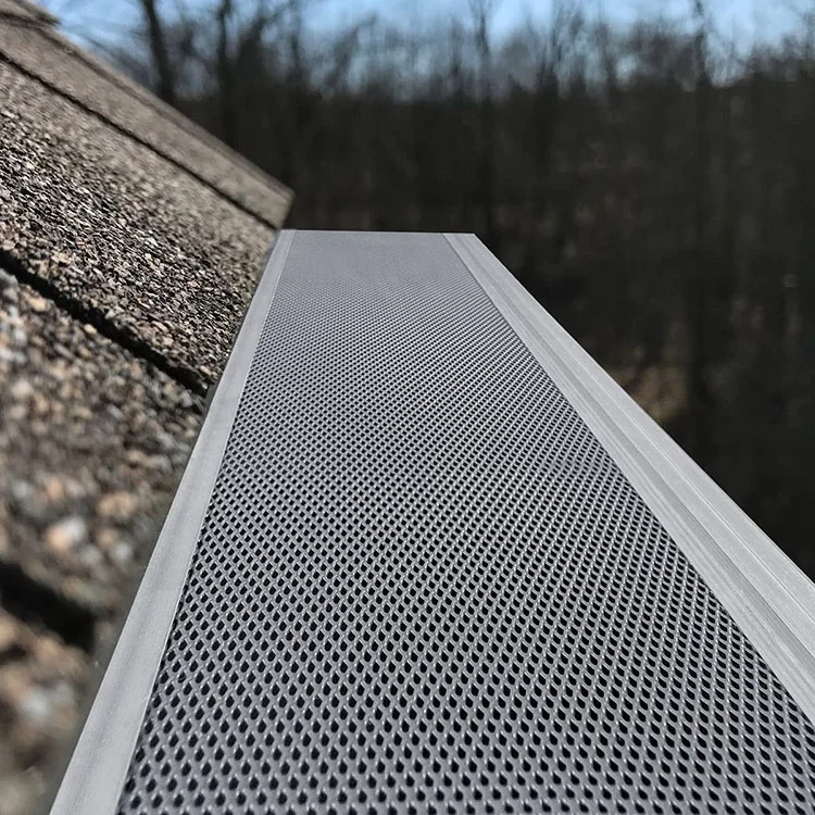 Aluminium wire mesh for gutter filter