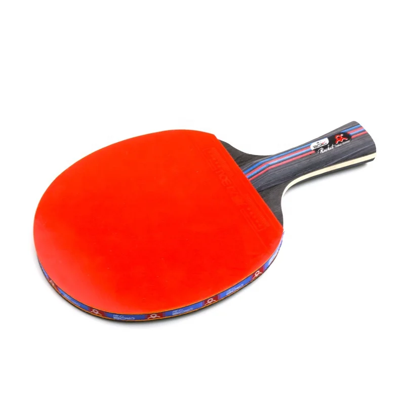 
Long Handle Table Tennis Racket Set With 8 ABS Balls 