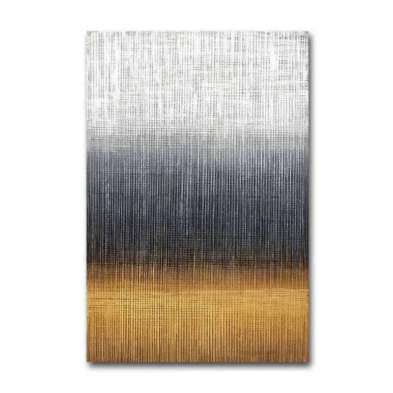 Modern Wall Art Handmade Abstract Oil Painting On Stretched Canvas Pictures for Home Decor