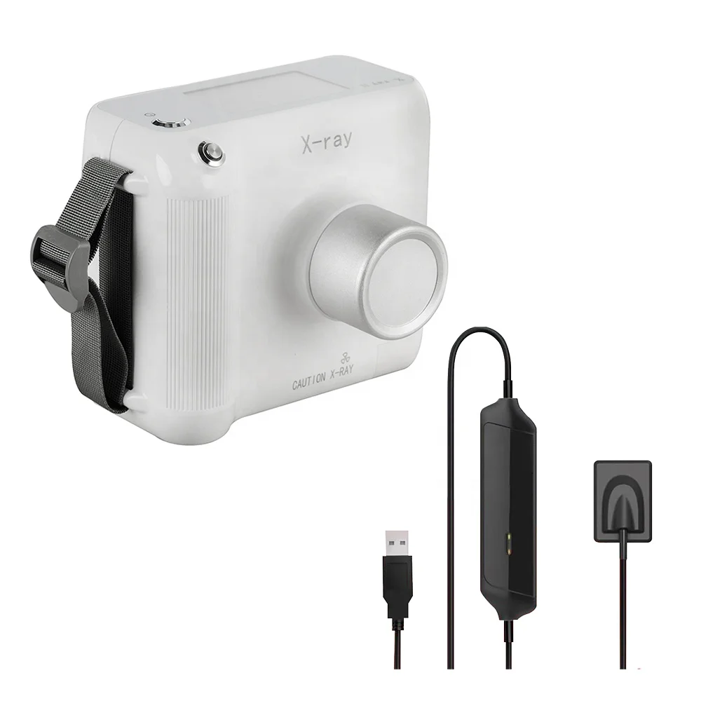 65kV 2mA High Frequency Dental Portable X-ray Machine Unit with Digital RVG Sensor