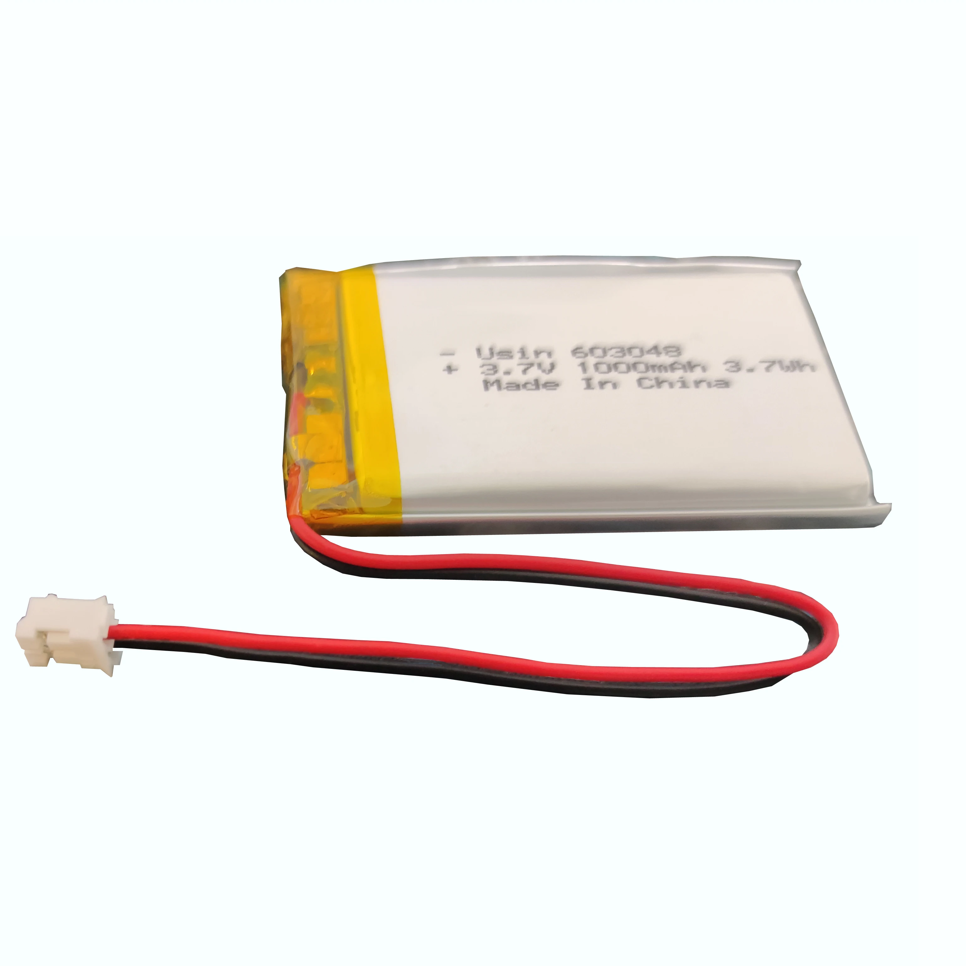 Заводская перезаряжаемая литий-полимерная батарея 3 7 v 900mah 1000mAh 603048 с PCM