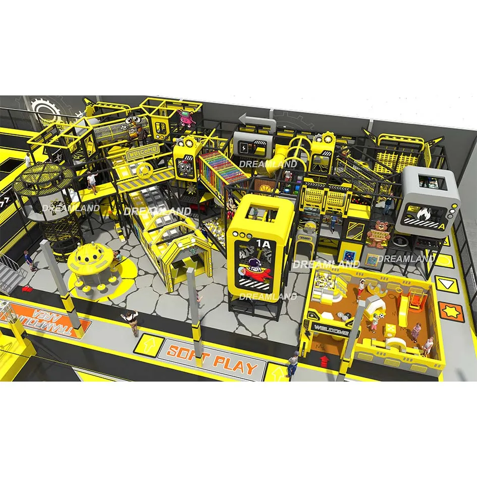 Professional Commercial Indoor Trampoline Park New Design Popular Unisex Commercial Stainless Steel Plastic Trampoline for Sale