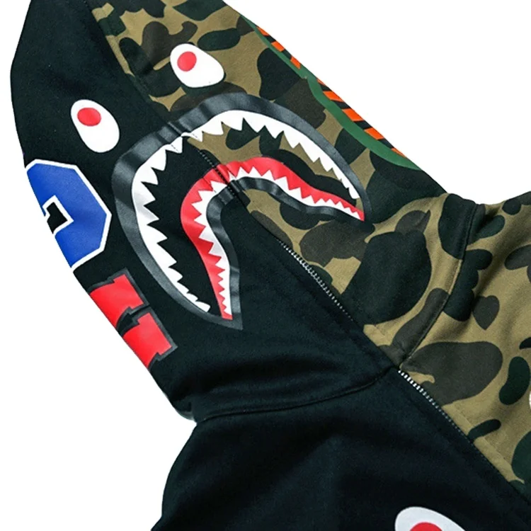 Мужская толстовка на молнии модное повседневное пальто уличные Смешные Топы в стиле хип-хоп с капюшоном популярные товары