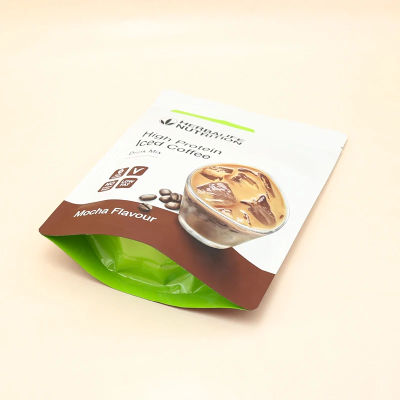 Food Grade Custom Printed Food Packaging Bags Resealable Recyclable PE Plastic Stand Up Zipper Candy Cookie Bags With Logo