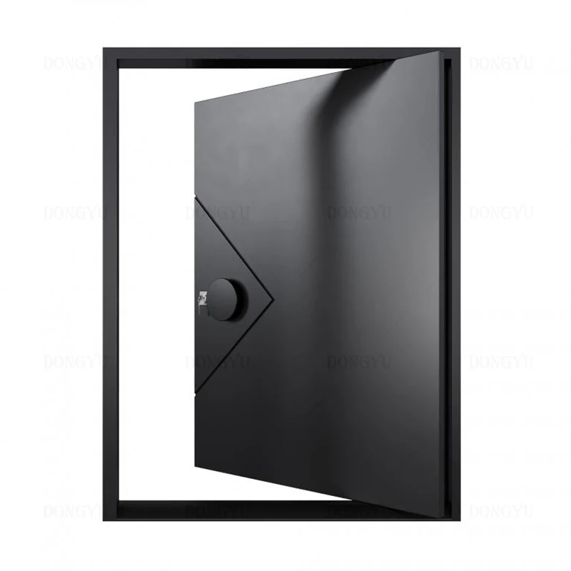 Ecuador deformation resistance sidelights glass digital door lock long handle entrance security stainless steel pivot door