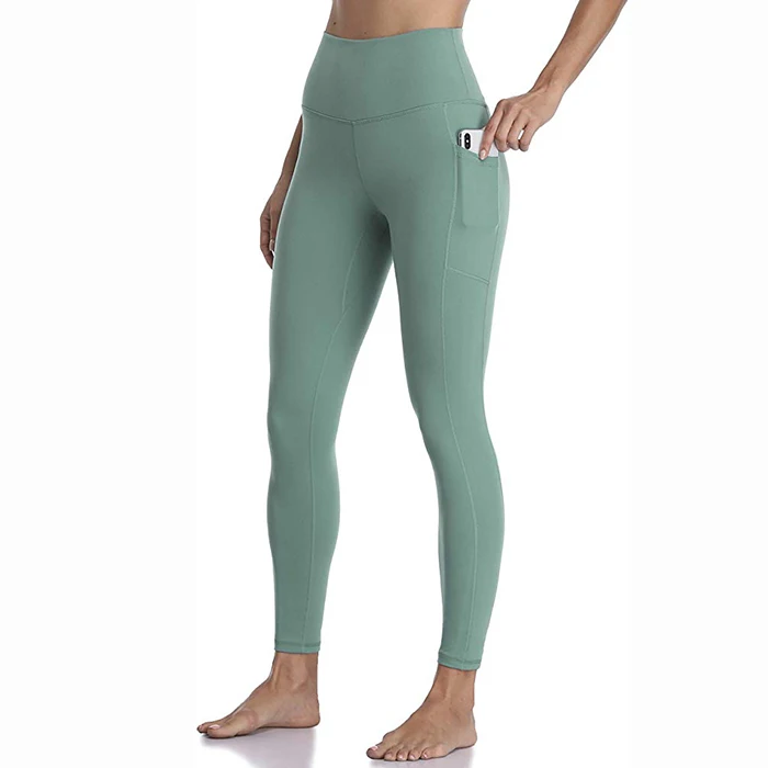 OEM Manufacture Best High Waisted Custom 87% Nylon and 13% Spandex Fitness Yoga Wear