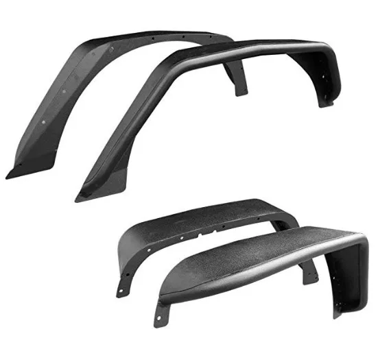 Steel Fender Flares for Jeep Wrangler JK 2007-2016