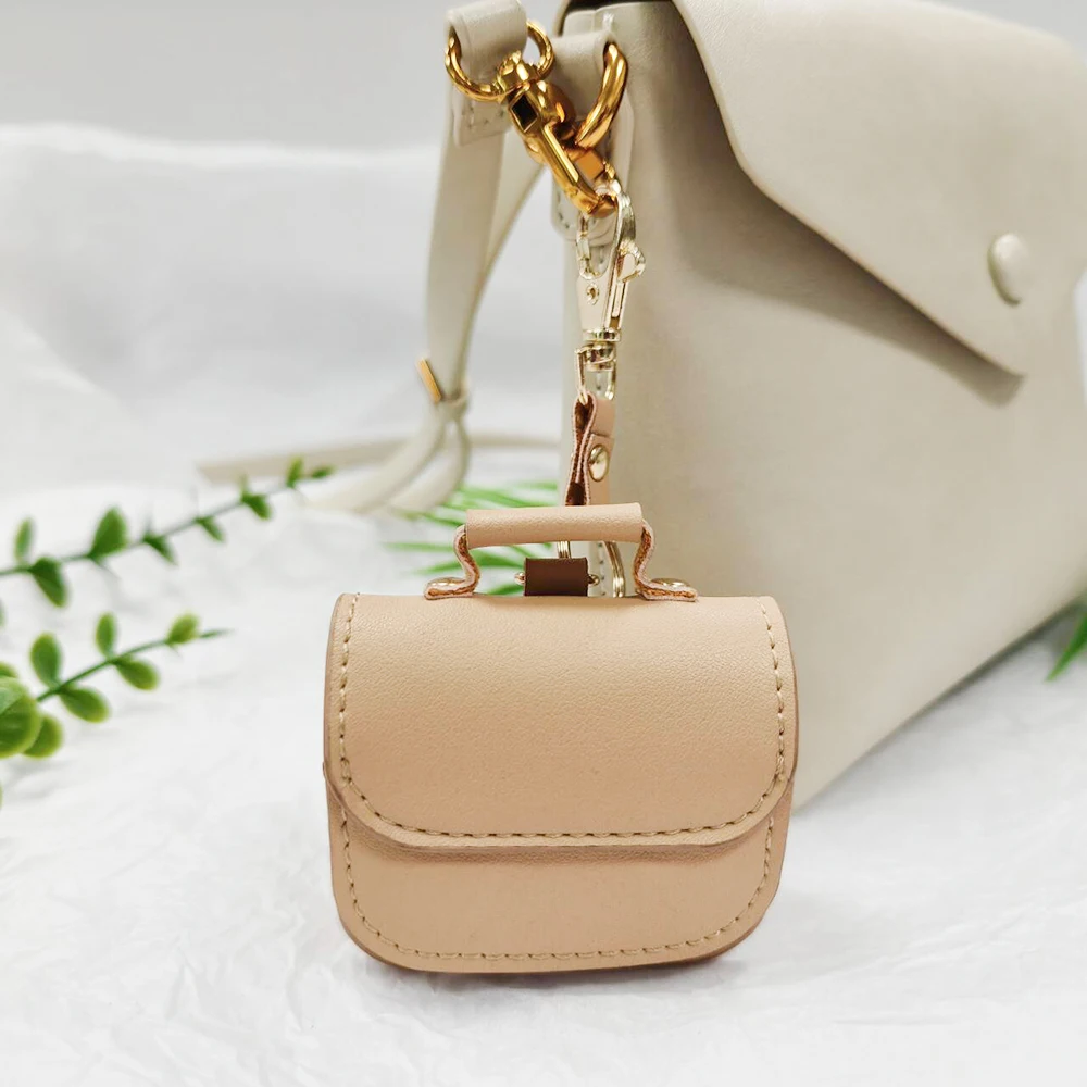 Hot Selling Delicate Faux Leather Magnet Airpods 2 3 Generation Airpods Earphone Protective Case Cove