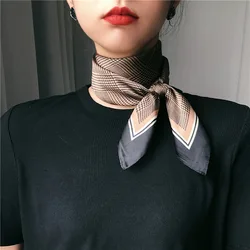 Silk Scarves Women Scarves Wholesale All-match 70cm Small Square Scarf