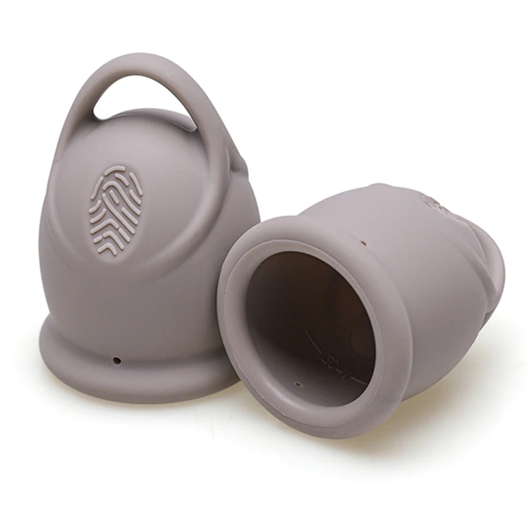 Eco-Friendly Reusable Custom Packaging Wholesale Silicone Period Copa Menstruation Beginner Menstrual Cup Sanitary Cup