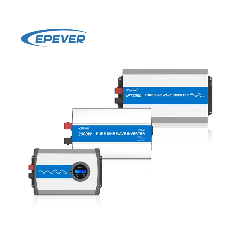 Серия EPEVER IPower инверторный синусоидальный Puro DC 12V 24V 48V чистый 500 ватт 1 кВт 2 120V 220V для дома