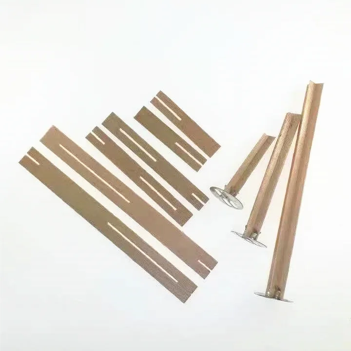 Wholesale price 13x130mm 10x80mm cross wick cross shape woodenen wick for candle making