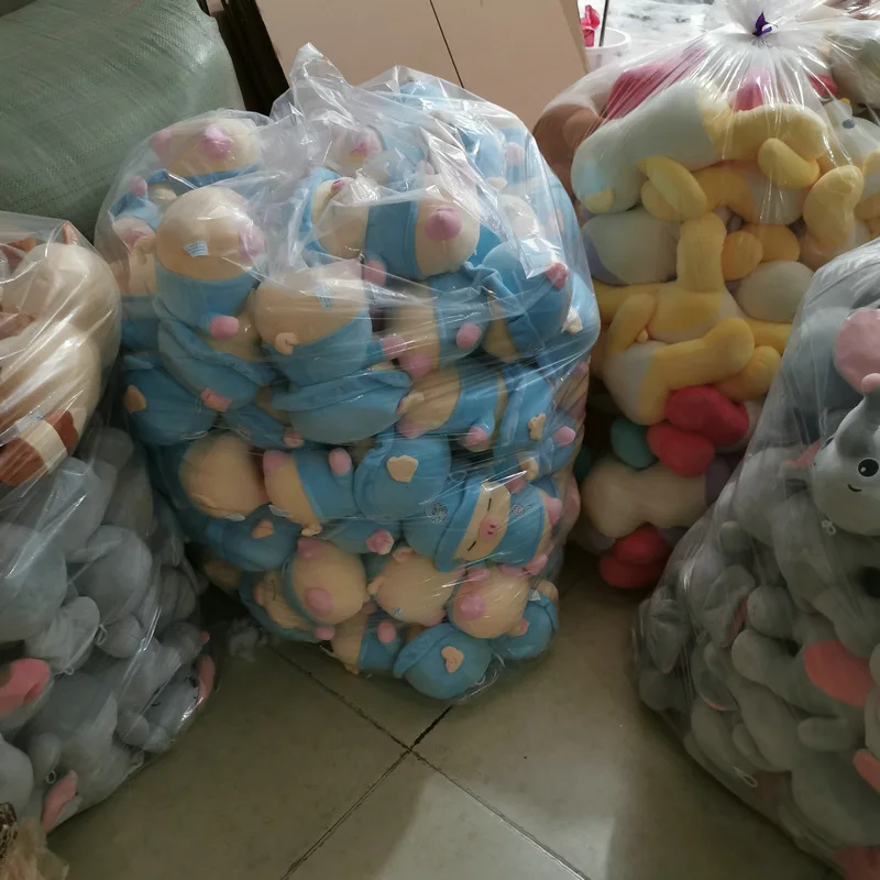 Factory wholesale High Quality 15-20cm 20-30cm Stuffed Animals Plush Toys Cartoon Cute Soft Stuffed Plush Toy Animal Kids toys