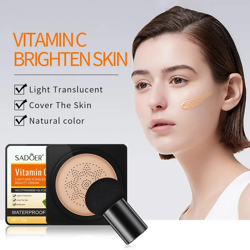 Cosmetics custom air cushion bb cream foundation wholesale lasting waterproof oil control air cushion bb cream