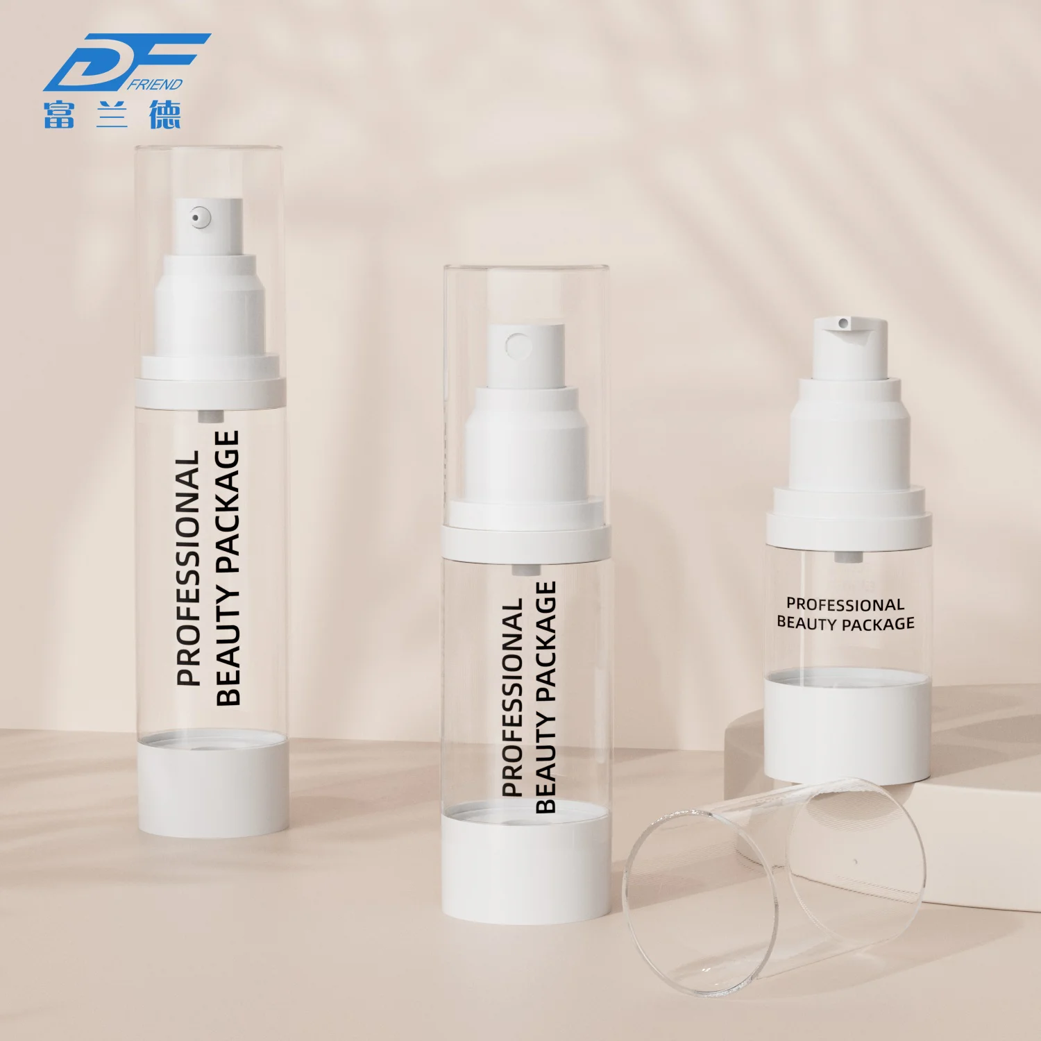 China Manufacture empty packaging Empty Lotion Bottle BB cream face skin care empty bottles for cream