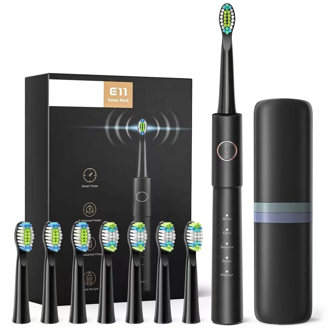 IPX7 USB быстрая зарядка Автоматическая вибрировать Стоматологическая электрическая электронная зубная щетка