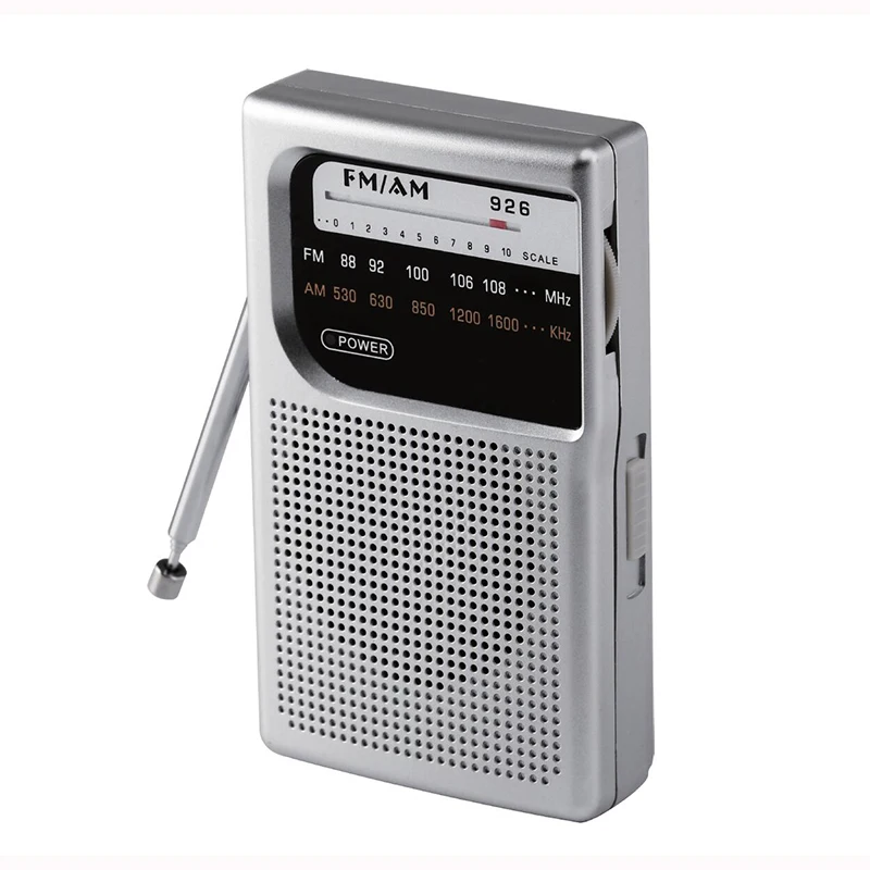 2022 High sensitivity world receiver AM/FM 2 band mini/pocket radio