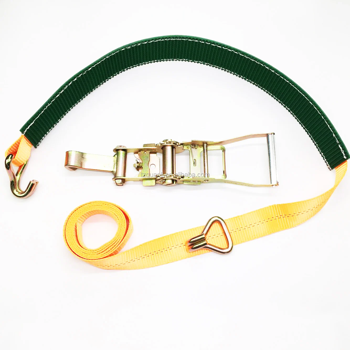 Hot Sale Polyester ratchet tie down Strap for car