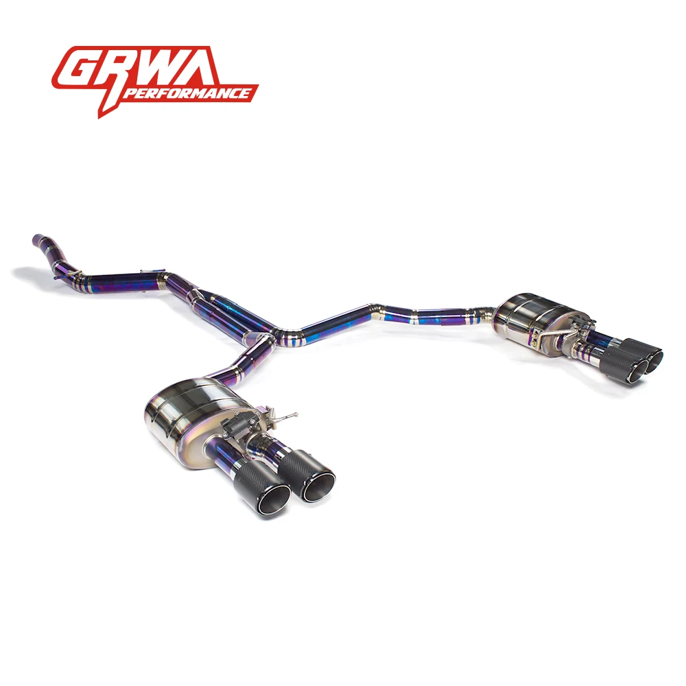 Factory Supply Active Sound Exhaust System Intake And Exhaust Valves Exhaust Tubes for Audi A6 A7