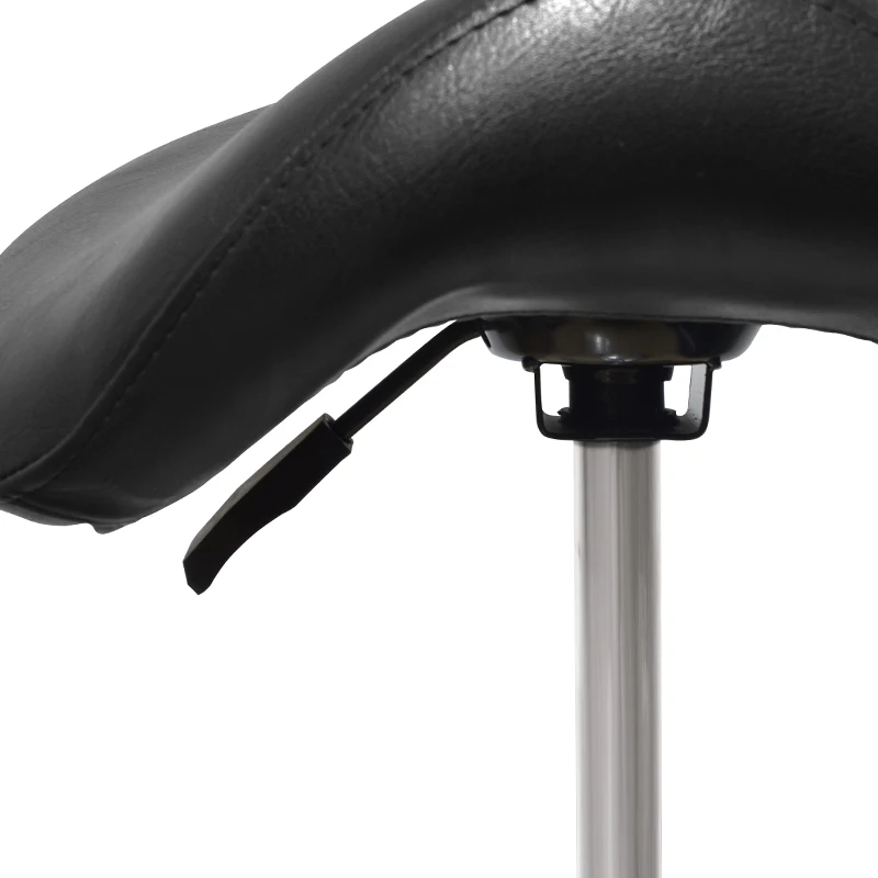 Best-Selling Salon Stool With Wheels Comfort Classic Hairdresser Chair Barber Adjustable Stool Saddle Chair