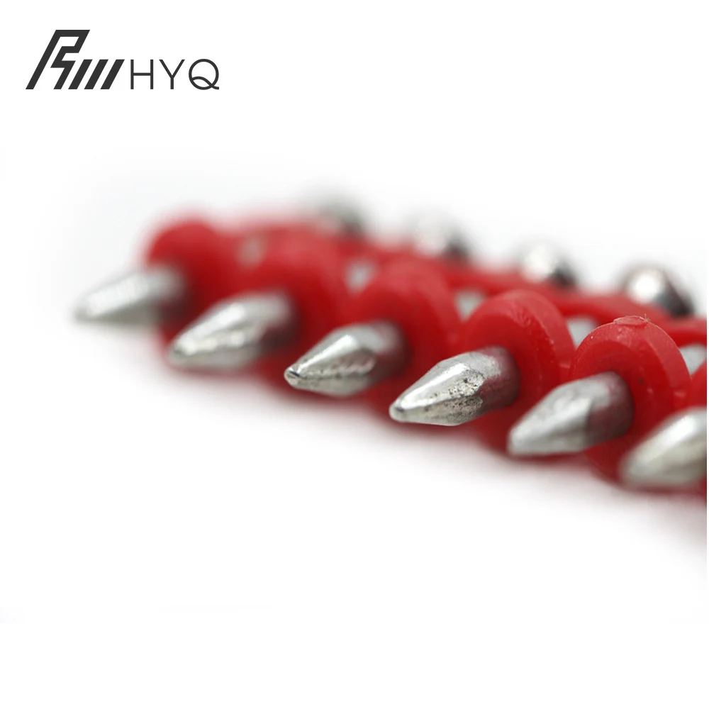 Galvanized Drive Steel and Concrete Gas Pins Nails Steel Shooting Plastic Strip Tjep Gas Pins Nails