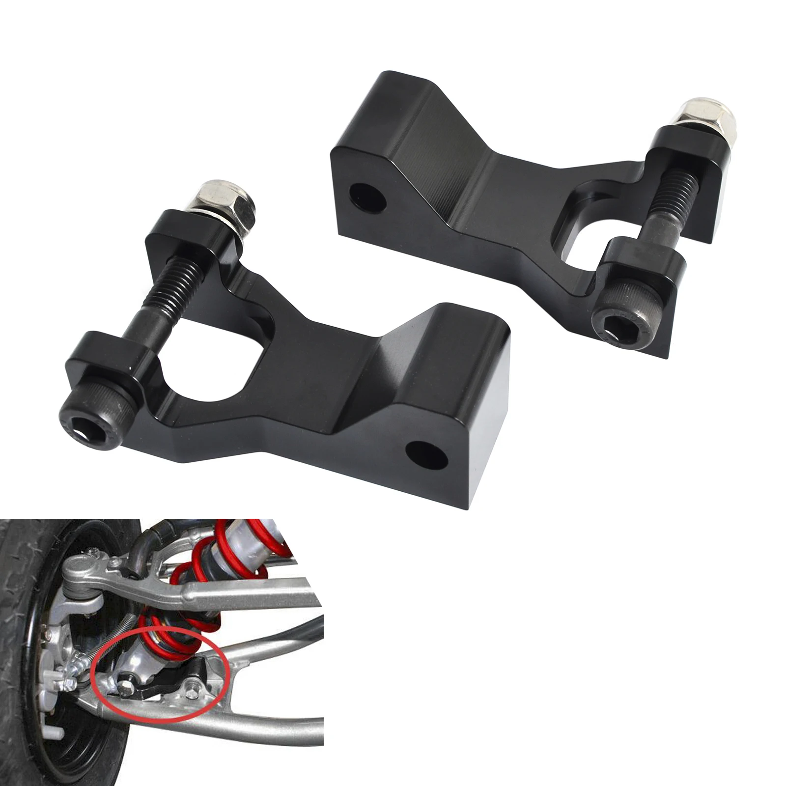 ATV Front Rear Lowering Kit For Yamaha Raptor 350 YFM350 Raptor 660 700 700R YFM700 Honda TRX400 Motorcycle Accessories